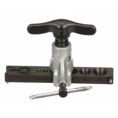 RIDGID Flaring Tool: Single 37 Degree, Aluminum/Brass/Copper/Steel - Handheld Tube Flaring Tools