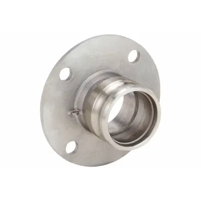 DIXON VALVE & COUPLING Cam and Groove Adapter: 3 in Coupling Size, 125 psi Max. Working Pressure @ 70 F - Type AL Stainless Steel Cam & Groove Fittings