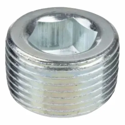 USA INDUSTRIALS Plug: Plug, 150 psi @ 72°F, 3/4 in, NPT Threaded - Low-Pressure Threaded Pipe Fittings with Thread Sealant