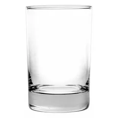 Clear glass juice glass with Lexington pattern. 6 1/4 oz capacity, 2 1/2 in diameter, 3 7/8 in overall height. Suitable for serving juice or other beverages in food service and hospitality settings.