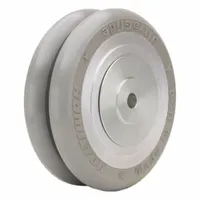 HAMILTON Caster Wheel: 6 in Wheel Dia., 2 in Wheel Wd, Polyurethane, 1,500 lb Load Rating, Aluminum (MPN W-620-SWC95-1/2)