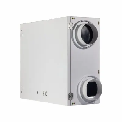 FIELD CONTROLS Energy-Recovery Ventilator: Side Port, 145 cfm @ 0.400 in SP, 84% Max. Efficiency - Residential Energy-Recovery Ventilators