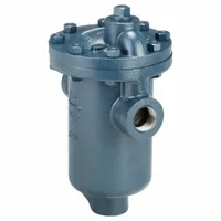 Steam Trap: Cast Iron, 1 1/2 in FNPT, 11,000 lb/hr, 130 psi Max., 450°F Max., Strainer Not Included (MPN 815-150-130)
