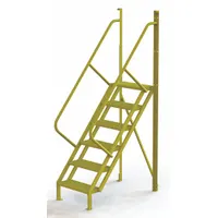 TRI-ARC Configurable Platform Ladder: 8.5 ft Overall Ht, 30 in Overall Wd, 20 in Overall Dp, Steel (MPN UCL5006242)