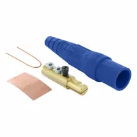 Single Pole Inline: Male, Blue, 600V AC/600V DC, 300 A, Double Set Screw Termination, 16 Series (MPN 16D22-UB)