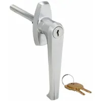 Cam Lock: L-Handle Keyed Cam Lock, Keyed Alike, Zinc Die-Cast, Chrome-Plated (MPN C8759-C415A-26D)