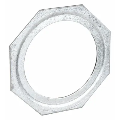 RACO Reducing Washer 1385: 3 in x 1-1/2 in, Steel, Silver - Reducing Washers