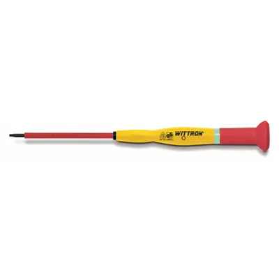 WITTE Insulated Precision Torx Screwdriver: PRO WITTRON, Std Lg, Special Steel - Insulated Precision Torx Screwdrivers