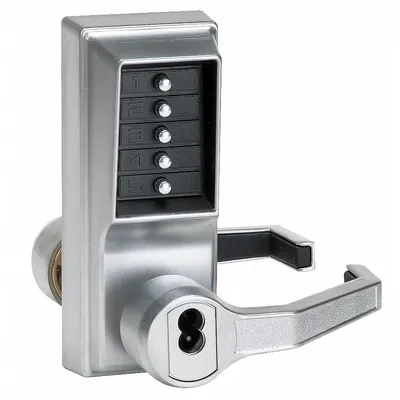 SIMPLEX Mechanical Push Button Lockset: ADA Compliant - Mechanical Keyless Access Locksets