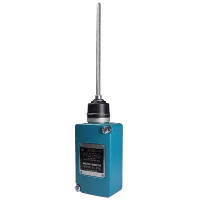 Honeywell Plug-In Limit Switch: Coil Spring, 2 Mounting Holes, Metal - Coil-Spring Wobble-Stick Limit Switches