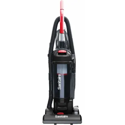 SANITAIRE SC5745D Corded Upright Vacuum, HEPA Bagless, 135 cfm, 17 lb - Corded Upright Vacuums