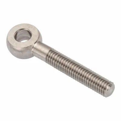 AMPG Fixed Rod End: Stainless Steel, Plain, 3 in Hole Center-to-End Lg, Right Hand - Stainless Steel Male Threaded Fixed Rod Ends