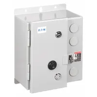 EATON NEMA Magnetic Motor Starter: Non-Reversing, 3 Poles, NEMA Size 1, 27 A, 480V AC Coil (MPN ECN0518CAA-R63/D)