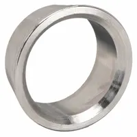 Compression fitting ferrule for 1/2 in OD tubing, made from stainless steel. Part of the A-LOK(R) series, compatible with Swagelok fitting brands. Used in double-ferrule sealing for industrial fluid systems