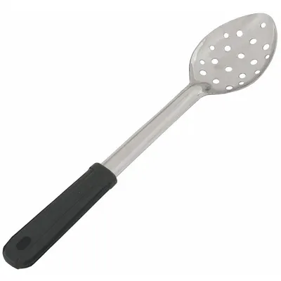 CRESTWARE Basting Spoon: 13 in Overall Lg, Silver - Serving Spoons