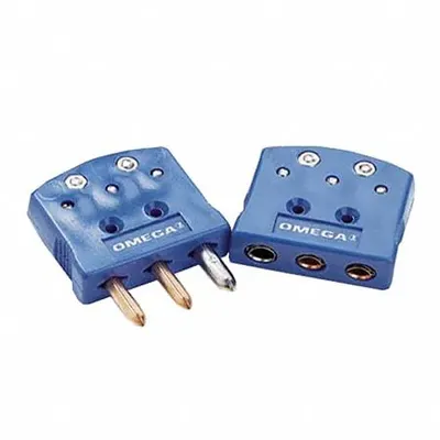 OMEGA Temperature Probe Connectors & Adapters: Plug, For Type U Thermocouple Type - Thermocouple Plugs