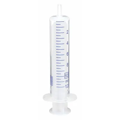 NORM-JECT All-Plastic Syringe: 10 mL Capacity - mL, Luer Slip, Polypropylene, Polypropylene - Luer Slip Syringes