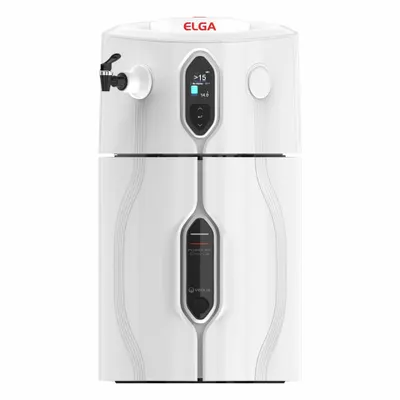 ELGA Water Purification System: Type II Water, 20 L/hr Flow Rate, 10- >15 Megohm - Water Purification Systems