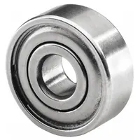 TRITAN Miniature Ball Bearing: 688, Dbl Shield, 8 mm Bore, 16 mm OD, 5 mm Wd, Alloy Steel Ring (MPN L1680 ZZ SRL)