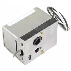 The ERIE AG13D020 actuator is a replacement component for HVACR systems, used to operate valves in heating, ventilation, air conditioning, and refrigeration applications. It provides control of fluid flow in commercial and industrial building management systems.