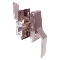 TRIMCO passage paddle lockset with ADA-compliant push up/pull down operation. Suitable for interior doors requiring accessible, non-locking passage function. Commonly used in commercial, institutional, and industrial settings