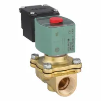 REDHAT Solenoid Valve: 2-Way, Normally Closed, 3/4 in Pipe Size, 110V AC/120V AC, Watertight (MPN JKF8210G095)
