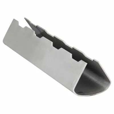 ANVIL Pipe Protection Saddle: Steel, For 1.5 in Insulation Outside Dia, 12 in Overall Lg - Roller-Mount Insulation Heat Shields