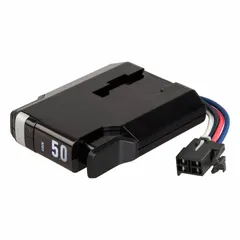 Mounting hardware for trailer brake controllers designed for vehicle installation. Features a triple-axis, motion-sensing accelerometer to enable responsive braking. Includes necessary hardware for mounting.
