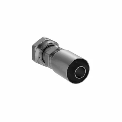 Parker Hydraulic Crimp Fitting: Steel x Steel, Straight, -16 For Hose Dash Size - Parker Crimp Hydraulic Hose Fittings with ORS Connection