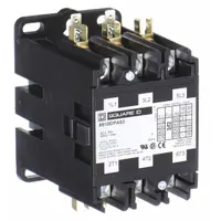 SQUARE D Definite Purpose Magnetic Contactor: 3 Poles, 120V AC, 50 A, Non-Reversing (MPN 8910DPA53V02)