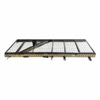 WIRECRAFTERS Aisle Guard Side Panel: 1 Bays, 45 in x 1 1/4 in x 96 in, 10 ga, Steel, Powder Coated (MPN BACK488S)
