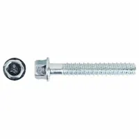 RED HEAD Screw Anchor: 4 1/2 in Overall Lg, 3/4 in Dia, Steel, External Hex, Hex, Steel, 10 PK (MPN LDT-3444)