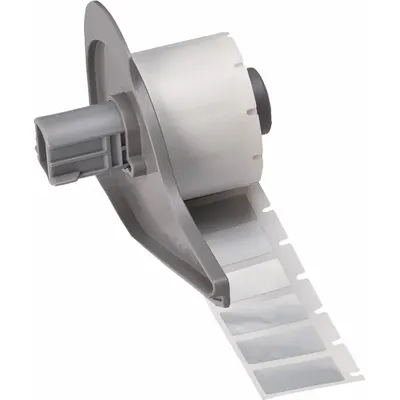 BRADY Pre-Cut Label Stock Roll: 1/2 in x 1 in, 1 in x 1/2 in - Brady Destructible Tamper-Indicating Precut Label Rolls
