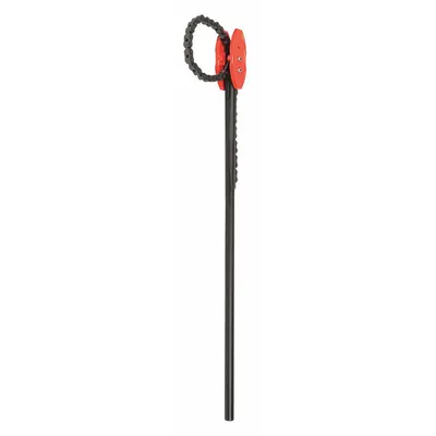 RIDGID Chain Tong: For 12 in Outside Dia, 55 1/2 in Chain Lg, 64 in Handle Lg - Double End Chain Tongs