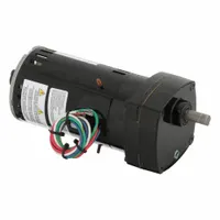 DAYTON AC Gearmotor: Parallel, Single Output Shaft, PSC, Open, 124 RPM, 47 in-lb Max Torque, 115V AC