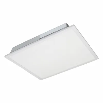 SYLVANIA CCT Selectable LED Flat Panel: 2 ft Lg, 2 ft Wd, 2,400 lm, 3500K/4000K/5000K - 2 ft. x 2 ft. LED Flat Panels & Troffers