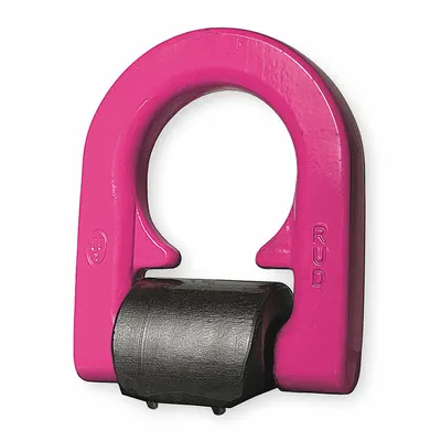 RUD CHAIN Hoist Ring: Pivot, Weld-On, 14,770 lb Working Load Limit, Steel, 180° Pivot Angle - Pivot & Rotate Weld-On Hoist Rings