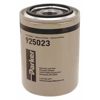 Parker Hydraulic Filter Element: 20 gpm Max. Flow, 150 psi Max. Pressure - Replacement Canisters for Return Line Hydraulic Filters