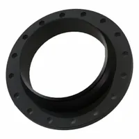 This 16-inch blind iron pipe flange is made of carbon steel with a raised face and butt-weld connection. Rated Class 150 with a maximum operating pressure of 150 psi, it is used to seal the end of a piping system in industrial applications such as oil and gas, chemical processing, and water treatment