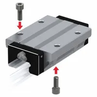 THK Linear Guide Carriage: For 63 mm Rail Wd, Ball, SHS Type Std Guide, 71 mm Carriage Ht (MPN SHS65LC1SS)