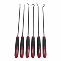 ULLMAN DEVICES Hook/Pick Set: Steel, Angle/Hook/Multi-Angle/Straight (MPN CHP6-LP)