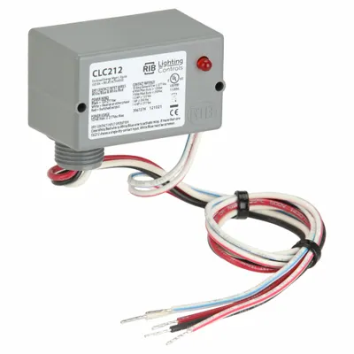 RIB CLC212 Enclosed Pre-Wired Relay, 10 A, SPST-NO, 0.50 in NPT - General Purpose Lighting Control Relays