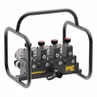 ENERPAC Split Flow Manifold: 1 Inlet Ports, 4 Outlet Ports, 10,000 psi Max Pressure, SFM41