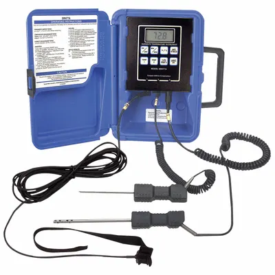 COOPER ATKINS SRH77A-E-032G 3-Channel Thermistor Meter - Thermistor Meters without Data Output