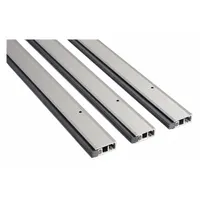 This door perimeter seal kit is made of gray silicone and has an overall length of 3 ft. It mounts with screws to seal gaps around doors, blocking drafts, dust, and moisture. Suitable for use on standard doors in commercial and industrial settings