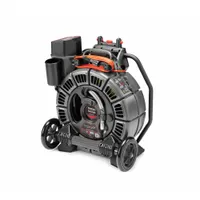 RIDGID Pipe Inspection Camera Reel: SeeSnake®, 200 ft Lg., 8 in Max. Pipe Dia., Self-Leveling, 63658