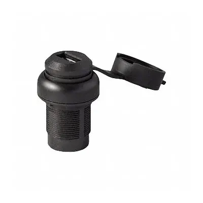 GIOVENZANA PP2USB30BL USB 3.0 Panel Mount Connector, Female, Black, IP67 - USB Connectors