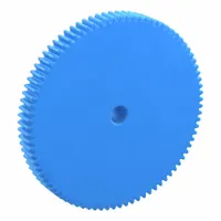 Machined Spur Gear: Module m 1.5, 85 Teeth, 12 mm Bore Dia, Nylon, 20° Pressure Angle, Plain Bore (MPN PS1.5-85)