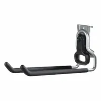FASTTRACK Multi-Purpose Hook: Steel, 10.4 in x 7.4 in x 3.1 in, 50 lb Load Capacity, Black (MPN 1784459)