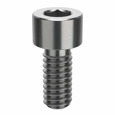 FOREVERBOLT Socket Head Cap Screw: #8-32 Thread Size, 3/8 in Lg, Std, NL-19, Stainless Steel - Inch System Standard Socket Head Cap Screws